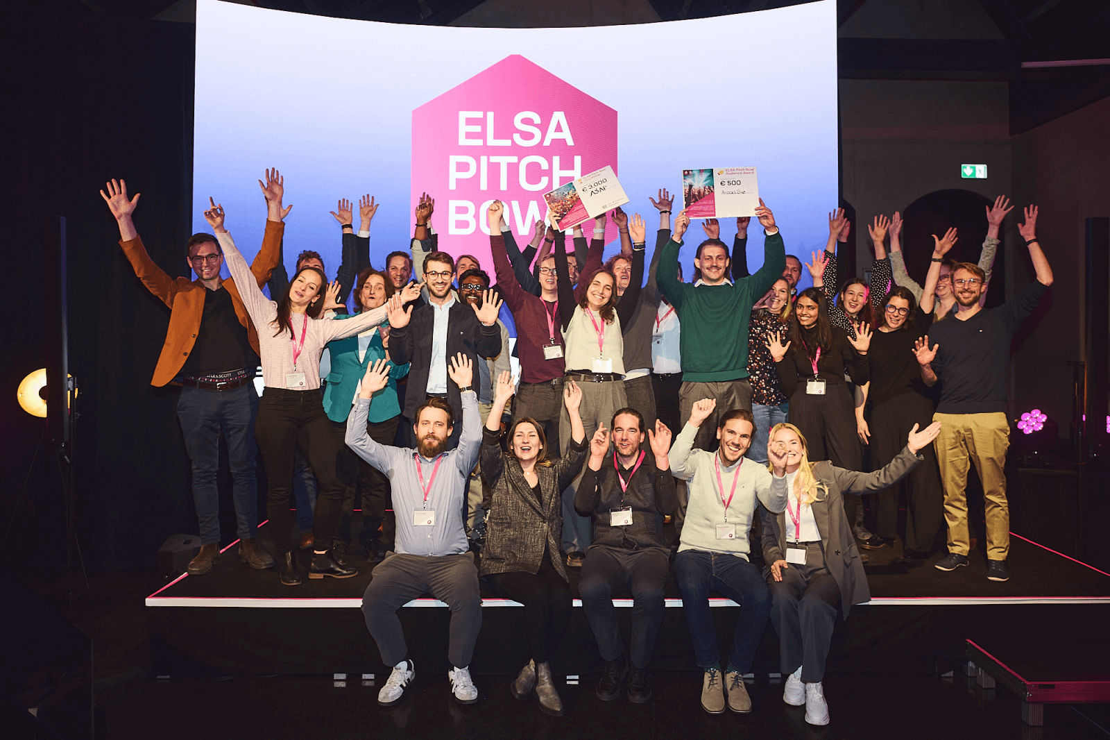 Life Science Factory - ELSA Pitch Bowl - Gruppenfoto Teilnehmende